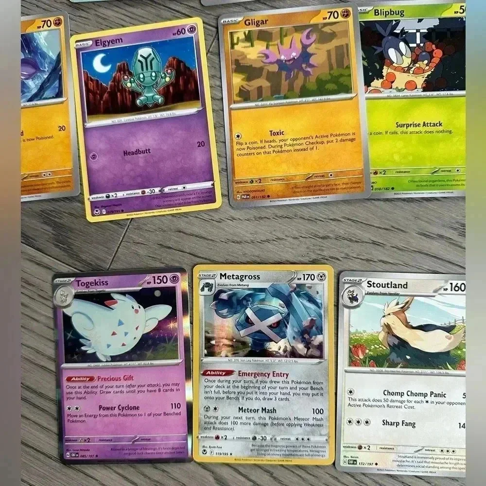 Pokemon TCG Cards Lot Of 67 -Energy Basic Stage1 & 2 -Excellent Condition